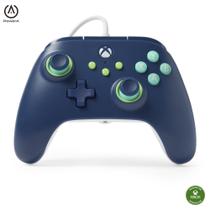 Controlador com fio Gamepad PowerA para Xbox Series XS - Mariner Blue