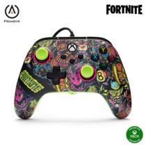 Controlador com fio PowerA Advantage Fortnite Glow USB-C Xbox