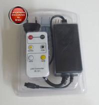 Controlador + Controle Remoto de 6 botões para fita Bi-Color 5025 Lenharo - 220V