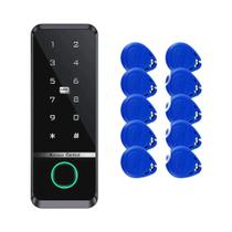Controlador De Acesso Por Impressão Digital WiFi À Prova d'Água Para Exterior, Sistema De Teclado