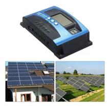 Controlador De Carga Mppt 60a Usb 12V 600w 24V 1200w para Painel Solar