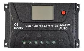 Controlador De Carga P/ Placa Solar Srne Hp 20a 12/24v Usb