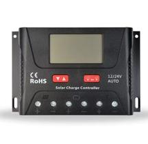 Controlador De Carga Snetec 40A 12/24V Carga Em 3 Estágios Controlador De Carga Snetec 40A 12/24V Carga Em 3 Estágios