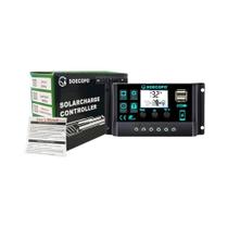 Controlador De Carga Solar 12V 24V 100A Com Display LCD E Proteção Contra Sobrecarga E Controlador De Carga Solar 12V 24V 100A Com Display LCD E Proteção Contra Sobrecarga E