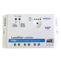 Controlador de Carga Solar 20A 12V/24V PWM Epever LandStar LS2024EU