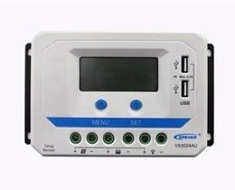 Controlador de Carga Solar PWM 30A Epever VS3024AU 12/24V USB Controlador de Carga Solar PWM 30A Epever VS3024AU 12/24V USB
