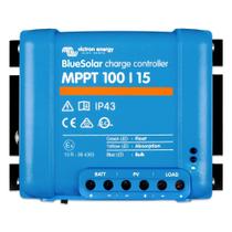 Controlador de carga solar Victron Energy BlueSolar MPPT 100V 15A 12/24V