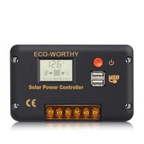 Controlador de carregador solar ECO-WORTHY 30A 12/24V PWM Controlador de carregador solar ECO-WORTHY 30A 12/24V PWM