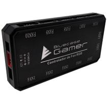 Controlador de Cooler Fan Bluecase BCF-01, RGB, Suporta até 10 Fans - BCF01CASE