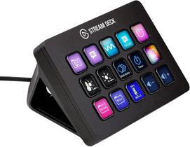 Controlador de estúdio Elgato Stream Deck MK.2 com 15 teclas macro