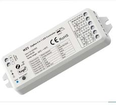 Controlador De Faixa De Led Rgb Tuya Zigbee Wz5 Inteligente 2.4g Rf Remoto Dc12v 24v Regulável Rgb