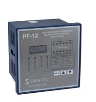 Controlador de Fator de Potência Trifásico 12 Estágios PF12 220V Fase/Neutro - Sibratec