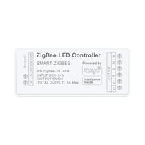 Controlador De Fita LED CCT RGBW Smart WiFi Zigbee 3.0 Tuya Dimmer Controle Por Voz DC12V-24V