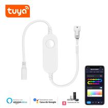 Controlador De Fita LED RGB 12V 24V Tuya APP Wifi Alexa Google Home Smart Life 3 Pinos Dream Color