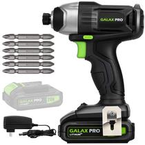 Controlador de impacto GALAX PRO 95307 20V 1,3 Ah com 6 bits e carregador