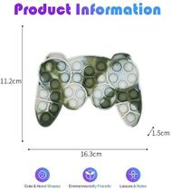 Controlador de jogo de brinquedo Bubble Fidget em forma de silicone Controlador de jogo de brinquedo Bubble Fidget em forma de silicone