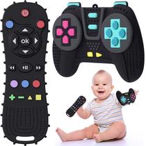 Controlador de jogo de controle remoto de silicone Teething Toys TIEDXIOY
