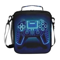 Controlador de jogo Lunch Box WEVIBOFU Blue Glowing para crianças
