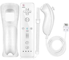 Controlador de jogo NC Remote para Wii/Wii U com joystick Nunchuck Controlador de jogo NC Remote para Wii/Wii U com joystick Nunchuck