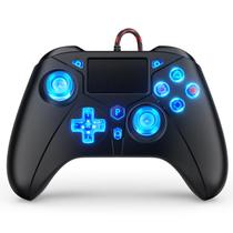 Controlador de jogos com fio Nonbliep compatível com PS5/PS4/PC