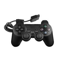 Controlador de Jogos Finera com Fio para PS2 - Vibração Dupla
