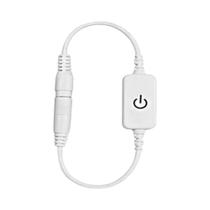 Controlador De Luz LED Com Sensor De Toque 12V 24V Conector Fêmea E Macho De 30cm Para Fita 5050