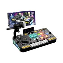 Controlador De Mixer DJ Infantil Brinquedo Multifuncional Com Efeitos Musicais Jogo Eletrônico De Controlador De Mixer DJ Infantil Brinquedo Multifuncional Com Efeitos Musicais Jogo Eletrônico De