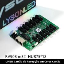 Controlador De Módulo De Vídeo LED Linsn RV908M32 Em Cores Completas, Matriz RGB HBU75