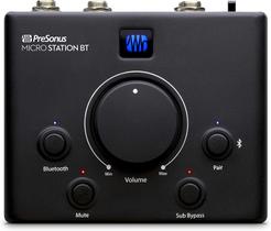 Controlador de Monitor PreSonus MicroStation BT 2.1 com Bluetooth