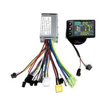 Controlador De Motor Sem Escovas 24V 36V 48V 250W 350W 500W Com LCD Colorido S866 Para e-Bike Controlador De Motor Sem Escovas 24V 36V 48V 250W 350W 500W Com LCD Colorido S866 Para e-Bike