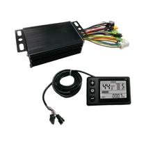 Controlador De Motor Sem Escovas 24V 36V 48V 350W 500W 20A Onda Senoidal Com Display LCD Para Controlador De Motor Sem Escovas 24V 36V 48V 350W 500W 20A Onda Senoidal Com Display LCD Para