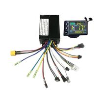 Controlador De Motor Sem Escovas Para E-Bike 20A 24V 36V 48V 500W Onda Senoidal Com Display LCD S866 Controlador De Motor Sem Escovas Para E-Bike 20A 24V 36V 48V 500W Onda Senoidal Com Display LCD S866