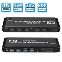 Controlador de Parede de Vídeo 4K HDMI - Multitela 2x2, 1x2, 1x4, 1x3, 2x1, 3x1, 4x1 e DVI