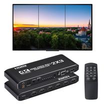 Controlador de parede de vídeo GGrozza 4K @30Hz 2x3 com 1 entrada HDMI e 6 saídas
