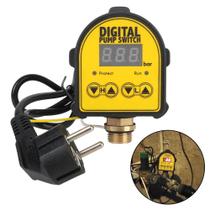 Controlador De Pressão Digital Automático 220V Para Bomba De Ar, Interruptor 0-10 Bar, Interface