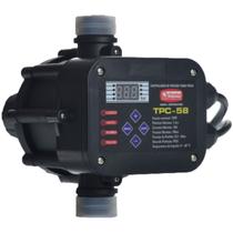 Controlador de pressao eletronico thebe tpc-58 1/4 - 1,5cv monfasico 220v ip-65