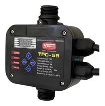 Controlador De Pressão Eletrônico Tpc-58 3,0cv Monof 220v