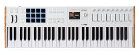 Controlador de teclado MIDI Arturia KeyLab 61 mk3 branco 61 teclas