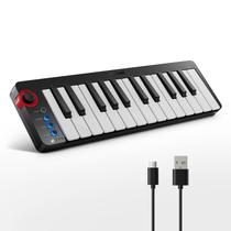 Controlador de teclado MIDI Donner N-25 25 Key para iniciantes