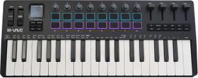 Controlador de Teclado MIDI M-VAVE SMK-37 Pro Sem Fio com 37 Teclas