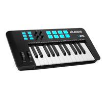 Controlador de teclado USB MIDI Alesis V25 MKII 25 teclas preto