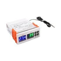 Controlador De Temperatura Digital Inteligente 10A 3 Em 1 Com Saída De Relé Termostato AC110-20V