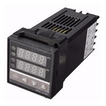 Controlador de Temperatura Digital Wokex REX-C100 PID 220V 40A