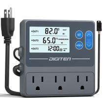 Controlador de Temperatura e Umidade Digiten THT103 para Répteis Controlador de Temperatura e Umidade Digiten THT103 para Répteis