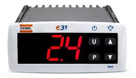Controlador De Temperatura P/ Refrigeração Coel E31-dr-vviw