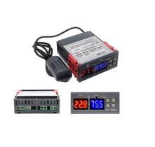Controlador de Temperatura Termostato Duplo STC-3028 com Faixa de Medição Ampla