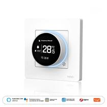Controlador De Temperatura Termostato Inteligente MOES Tuya ZigBee Star Ring Series Compatível Com