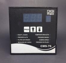 Controlador de Tempo e Temperatura 96x96mm CMS-76 220V Digimec