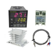 Controlador de termostato PID Inkbird ITC-100VH 100-240V tipo K Controlador de termostato PID Inkbird ITC-100VH 100-240V tipo K