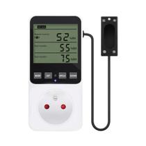 Controlador De Umidade E Temperatura, Termostato LCD, Interruptor De Tomada, Aquecimento E Controlador De Umidade E Temperatura, Termostato LCD, Interruptor De Tomada, Aquecimento E